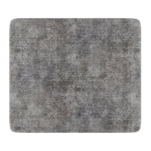 Weathered Grey Cement Sidewalk Cutting Board