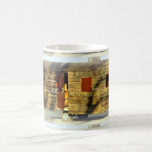 Weathered gypsy caravan Thunder_Cove any colour Coffee Mug