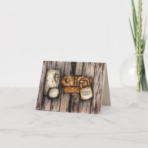 Weathered Locks Card