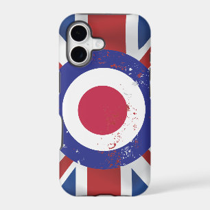 Weathered Mod Target on silk effect Union Jack