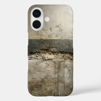 Weathered Neutral Layers iPhone 16 Case