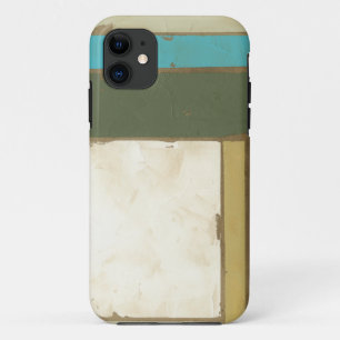 Weathered Panel Painting by Jennifer Goldberger iPhone 11 Case