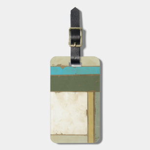 Weathered Panel Painting by Jennifer Goldberger Luggage Tag