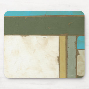 Weathered Panel Painting by Jennifer Goldberger Mouse Mat
