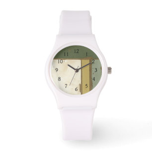 Weathered Panel Painting by Jennifer Goldberger Watch