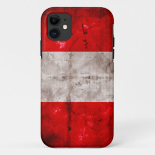Weathered Peru Flag iPhone 11 Case