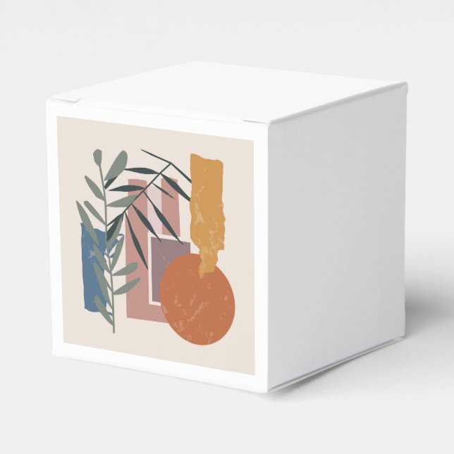 Weathered Shapes And Stalks Favour Box (Front Side)