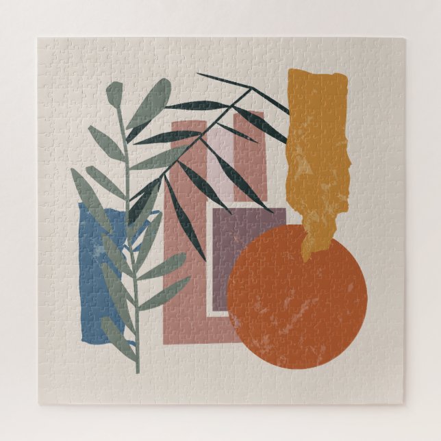 Weathered Shapes And Stalks Jigsaw Puzzle (Vertical)