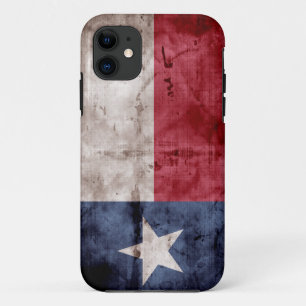 Weathered Texas Flag; iPhone 11 Case