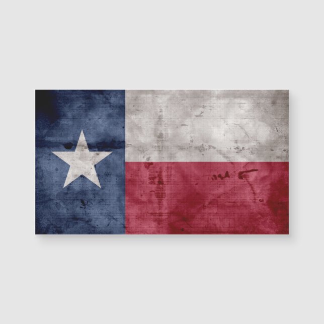 Weathered Vintage Texas State Flag (Front)