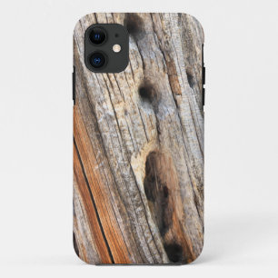 Weathered wood iPhone 11 case