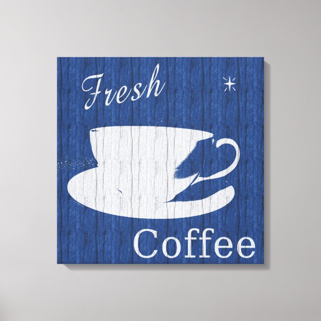 Weathered Wood Coffee Canvas (Front)