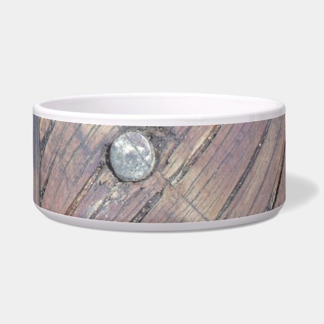 Weathered Wood Rough Textured Deck (Left)