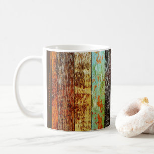 Weathered Wood Style Mug