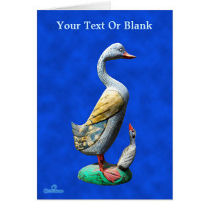 Weathered Wooden Ducks