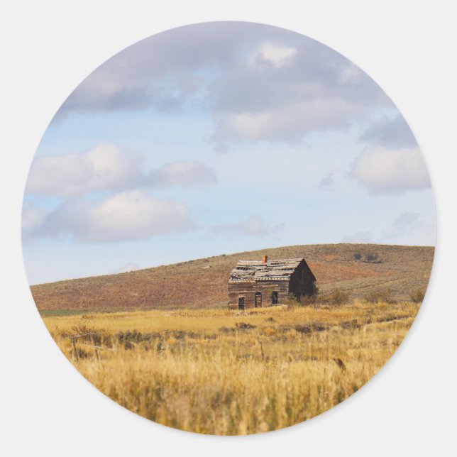 Weathering the Stillness  Classic Round Sticker (Front)
