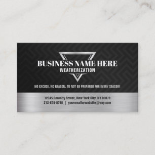 Weatherisation Business Cards