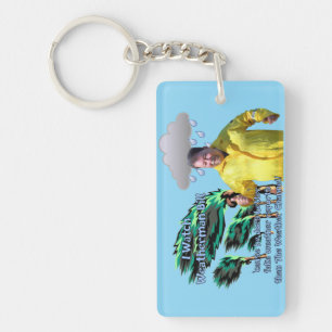 Weatherman Bill Key Ring