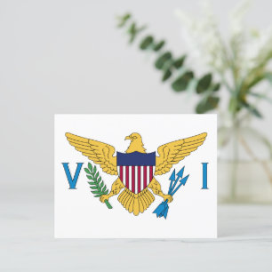 Weatherproof Personalised Garden Flag Postcard