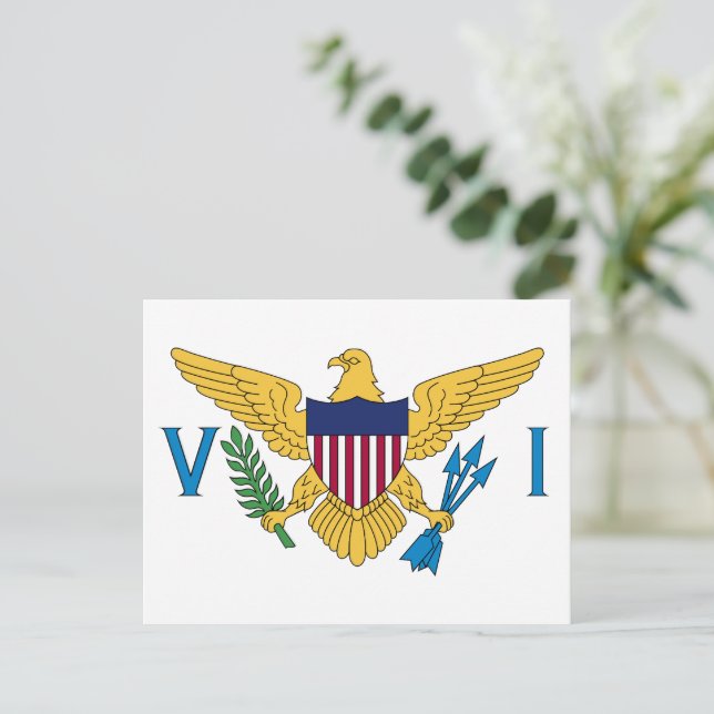 Weatherproof Personalised Garden Flag Postcard (Standing Front)