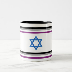 Weatherproof Personalised House Flag Two-Tone Coffee Mug