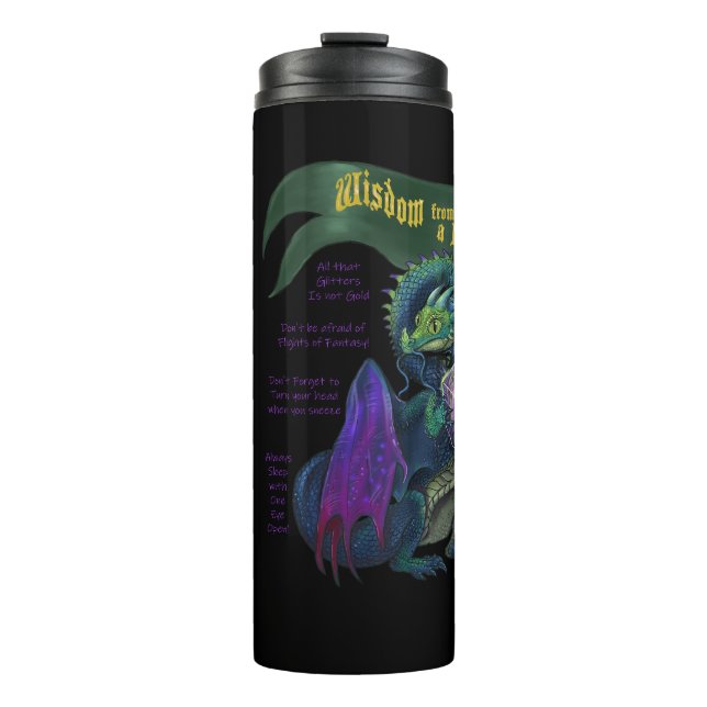 Weatherproof Personalised  Thermal Tumbler (Front)