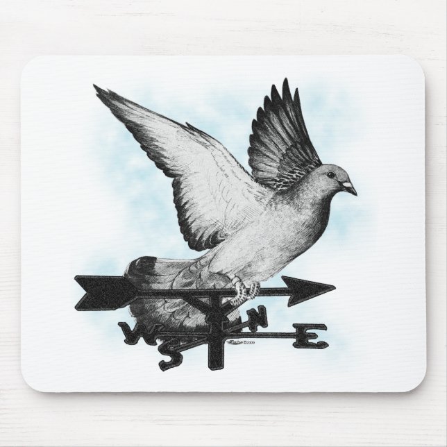 Weathervane Homer2 Mouse Mat (Front)
