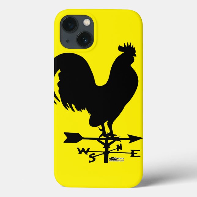 Weathervane Rooster Case-Mate iPhone Case (Back)