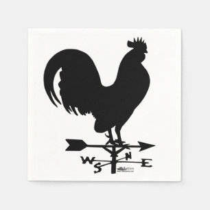 Weathervane Rooster Napkin