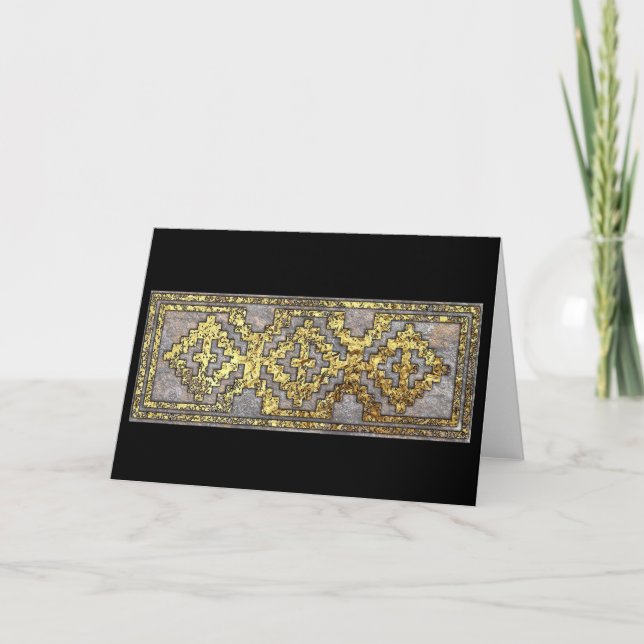 Weave Design, Talking Canyons, New Mexico Thank You Card (Front)