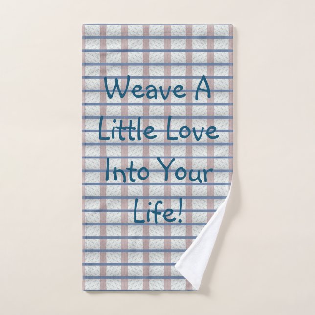 Weave Love   Hand Towel (Hand Towel)