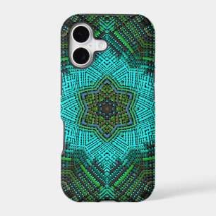 Weave Mandala Blue and Green