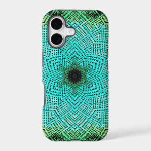 Weave Mandala Blue and Green