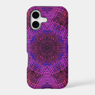 Weave Mandala Pink Purple and Blue