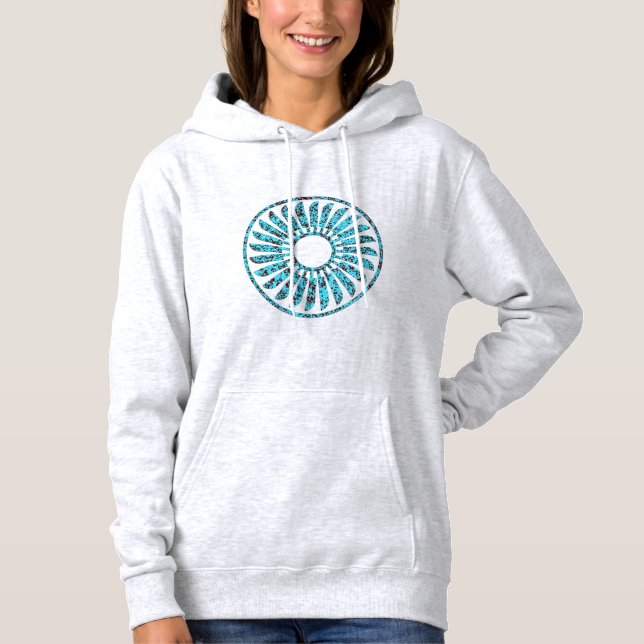 Weave Pattern Hoodie (Front)