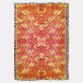 Weaved Harmony Pattern Throw Blanket
