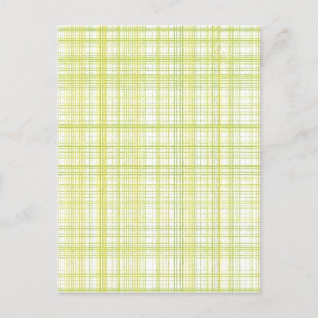 Weaved thread design postcard (Front)