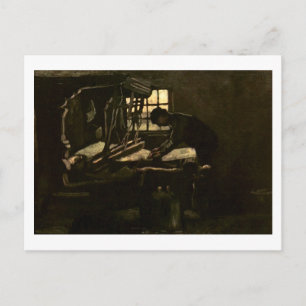 Weaver Arranging Threads (F35) Van Gogh Fine Art Postcard