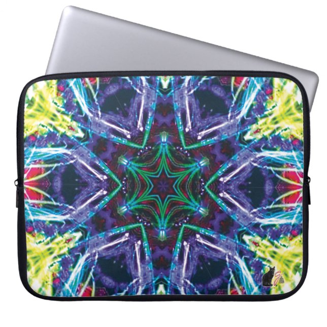 Weaver Kaleidoscope Laptop Sleeve (Front)