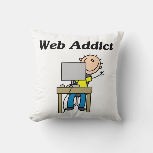 Web Addict Cushion (Front)