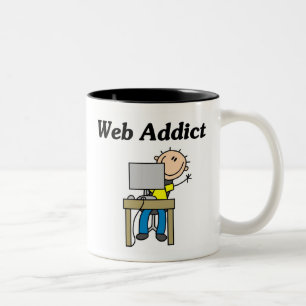 Web Addict Two-Tone Coffee Mug