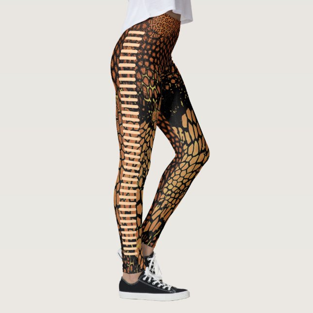 Web Design Illusion Leggings  (Right)