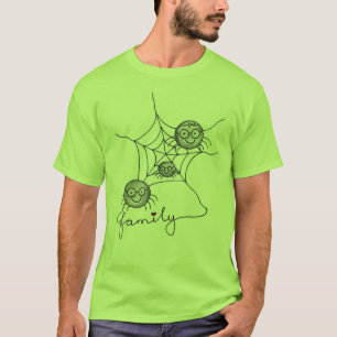 Web Designer Family – Funny Spiders Men's Tee