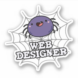Web Designer Funny Spider Pun