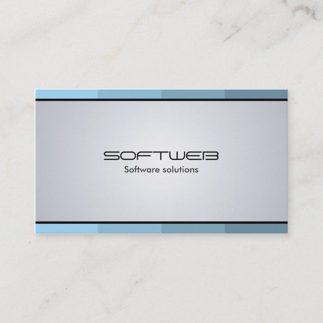 Web Developer - Business Cards (Front)