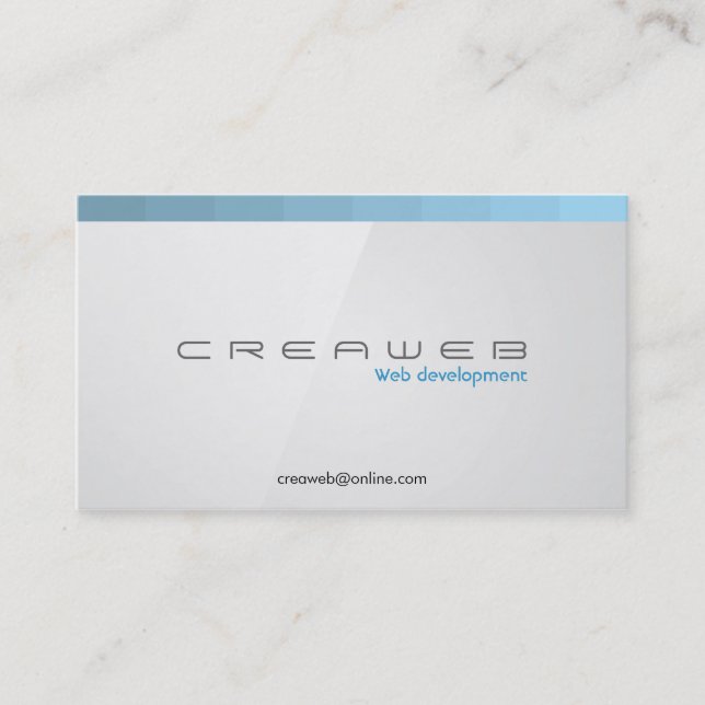 Web Developer - Business Cards (Front)