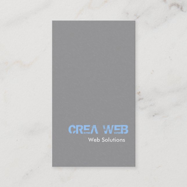 Web Developer - Business Cards (Front)