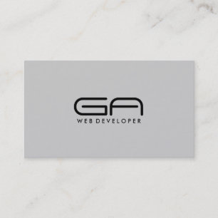 Web Developer - Business Cards