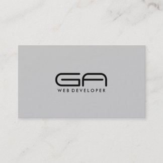 Web Developer - Business Cards