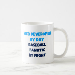 Web Developer by Day Baseball Fanatic by Night Coffee Mug